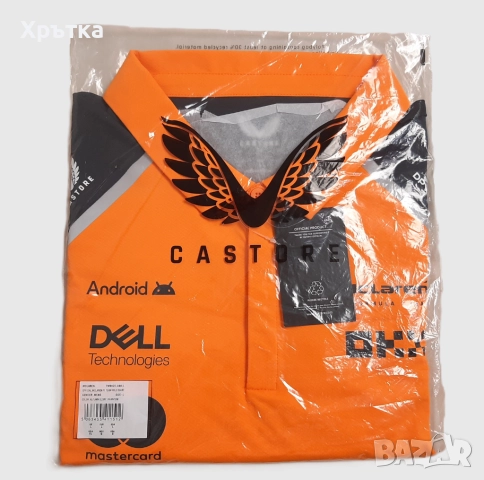 McLaren F1 Team Polo Shirt - Оригинална мъжка тениска с яка размер L, снимка 12 - Тениски - 52850651