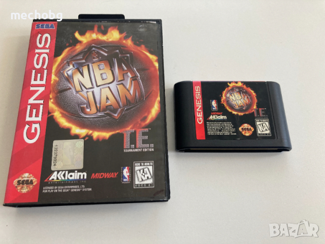 NBA JAM T.E. Tournament Edition Sega Genesis