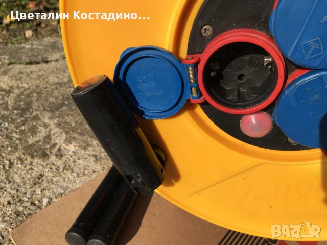 немска макара с кабел 42м на марката "Brennenstuhl", снимка 7 - Други инструменти - 52856695