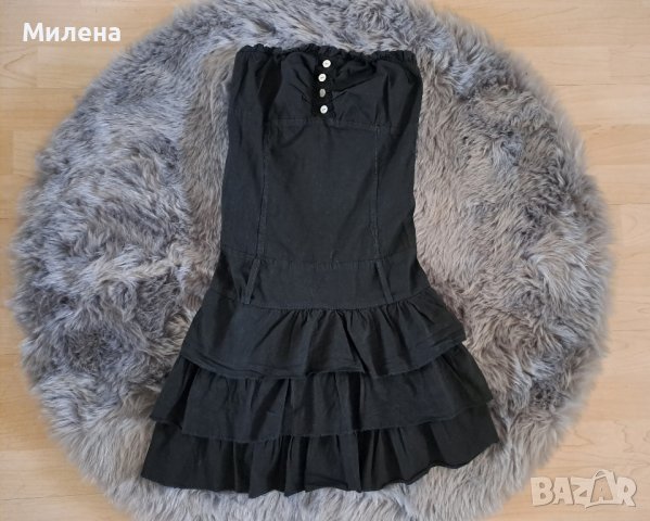 Къса черна рокля, Xs размер