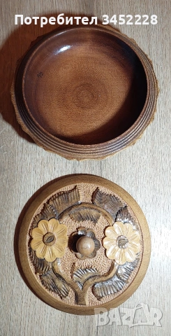 кутия дърворезба за ценители отлична , снимка 5 - Декорация за дома - 53803522