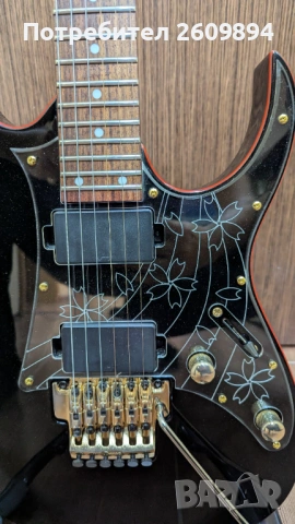 Ibanez RG08LTD "Sakura Blast" електрическа китара - с ремонт!, снимка 3 - Китари - 53784488