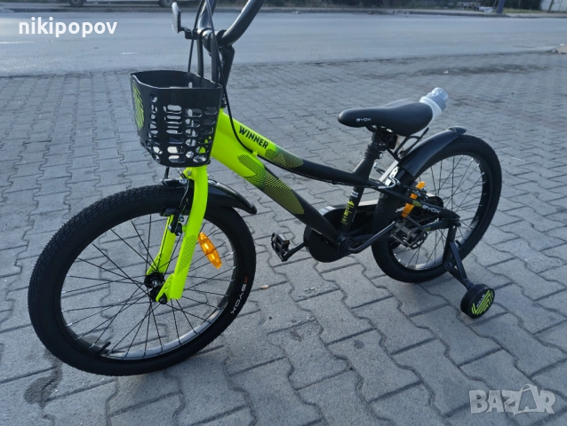 BYOX Велосипед 20" WINNER зелен, снимка 8 - Велосипеди - 53773366