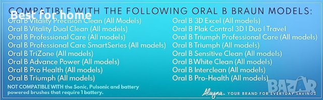 Oral B 3D White комплект от 4 бр. глави черен цвят, снимка 3 - Други - 41767627