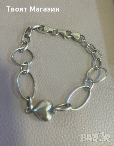 Сребърни бижута проба 925, снимка 6 - Колиета, медальони, синджири - 51108373