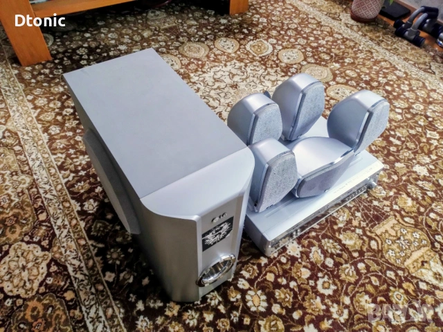 LG домашно кино DVD/VCR, Dolby Digital 5.1, снимка 4 - Части и Платки - 53174882