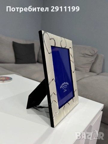 Нова посребрена фото рамка 5” х 7”, снимка 2 - Други - 53380405