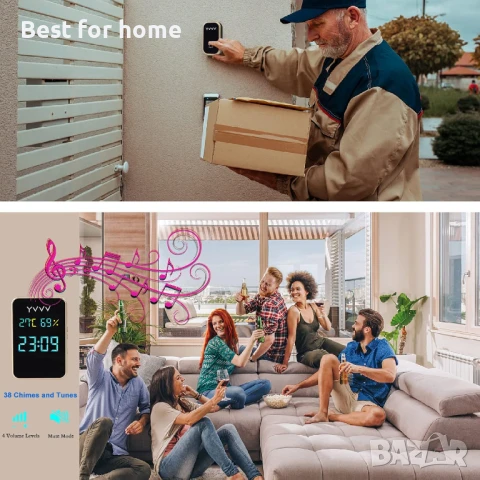 Безжичен звънец за външна употреба, снимка 3 - Други - 51123220