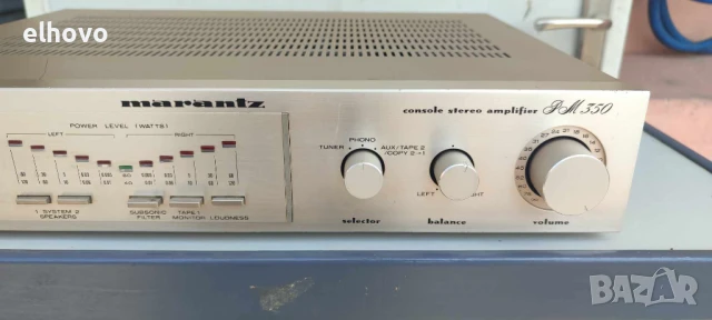 Стерео усилвател Marantz PM350, снимка 6 - Ресийвъри, усилватели, смесителни пултове - 50599898