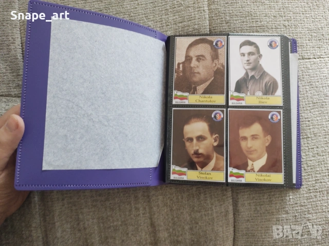 За колекционери: Албум с 160 картички на Етър Велико Търново, снимка 7 - Футбол - 53842633