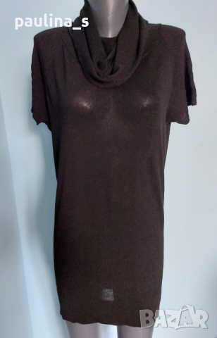 Мекичка еластична брандова рокля тип туника "Benetton"® / унисайз , снимка 3 - Рокли - 36302870