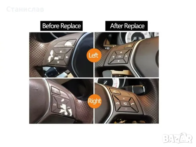 Mercedes E-Class W212 Facelift Капачета за волан , снимка 5 - Части - 50218002