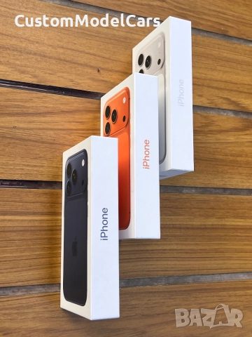 Нов! Запечатан iPhone 17 Pro 256GB Cosmic Orange / Blue / Silver, снимка 3 - Apple iPhone - 52185201