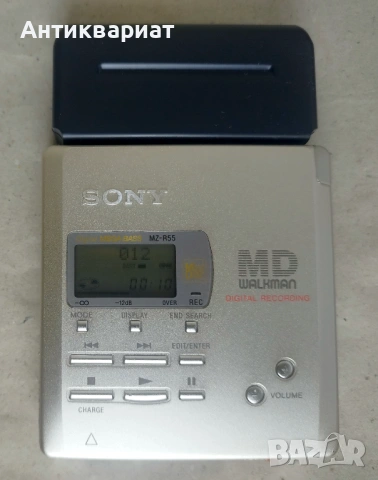Мини диск Sony MiniDisc Recorder MZ-R55 / Japan, снимка 4 - Други - 53719668