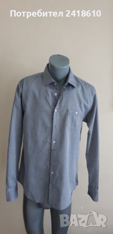 Hugo Boss Slim Fit  Cotton Mens Size L НОВО! ОРИГИНАЛ! Мъжка Риза!, снимка 1