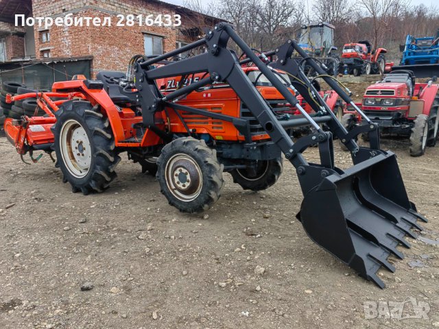 Челен товарач KUBOTA L1-215 4x4, снимка 7 - Селскостопанска техника - 44342184