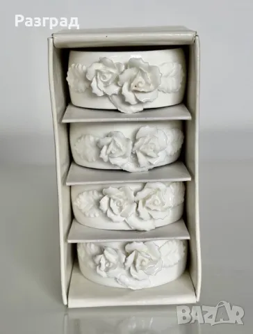 Винтидж държачи за салфетки, снимка 9 - Прибори за хранене, готвене и сервиране - 48173354