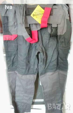 Нов мъжки работен гащеризон  100% памук, нов, 52-56, снимка 3 - Други инструменти - 36170661