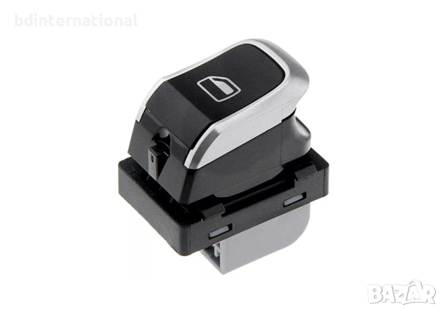 8K0959855B Бутон ключ за ел.стъкла, Audi, A6 C7, A7 4G, A8 D4, Q3 8U, Хром, 4 ПИН