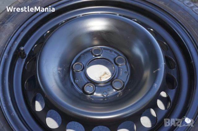 Оригинална Резервна Джанта за Mercedes W210 71/2x16H2/ET41 /Гума Pirelli P6000 215/55/16/3мм Грайфер, снимка 2 - Гуми и джанти - 51953919