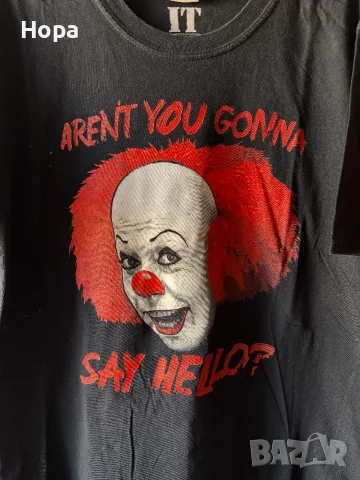 Черна тениска от филма "То"/"It"