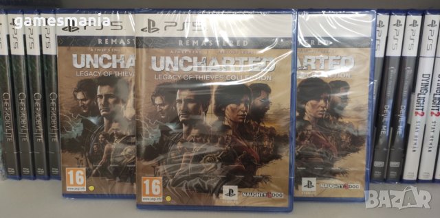 [ps5] Най-добра Цена ! НОВИ Uncharted: Legacy of Thieves Collection, снимка 1 - Игри за PlayStation - 42328569