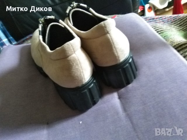 Мери маркови женски обувки естествена кожа  №39 реален стелка 25см ток 4.5см, снимка 3 - Дамски ежедневни обувки - 40900847