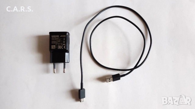 Оригинално зарядно + кабел Samsung, снимка 2 - Оригинални зарядни - 52589962