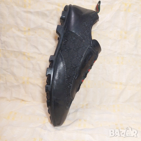 Gucci - Винтидж  Маратонки /  бутонки / голф  / стоножки / обувки  от кожа и плат Номер 42 ., снимка 3 - Футбол - 52457668