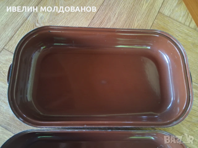 Емайлирани тави, снимка 2 - Съдове за готвене - 50637233