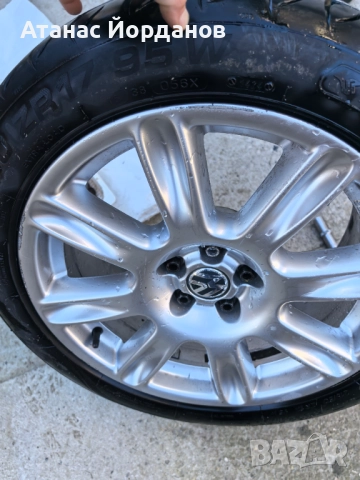 17 цола джанти BBS с гуми + фланци , снимка 13 - Гуми и джанти - 52519975
