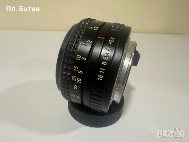 Обектив Ricoh 1:2.2 f 55mm, снимка 2 - Обективи и филтри - 51434991