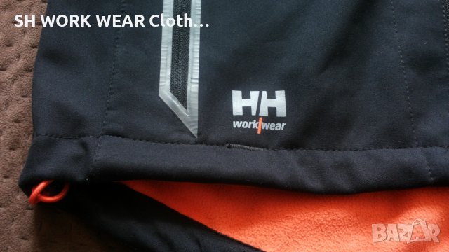 HELLY HANSEN 74012 Softshell Work Jacket размер S работна горница водонепромукаемо W4-6, снимка 9 - Суичъри - 42238899