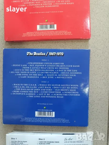 Лот оригинални дискове The Beatles, снимка 4 - CD дискове - 56294192