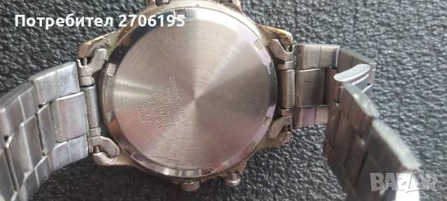 Мъжки часовник Citizen C 480-314751 K с дигитален алармен механизъм WR 100, хронограф, снимка 9 - Мъжки - 51316879