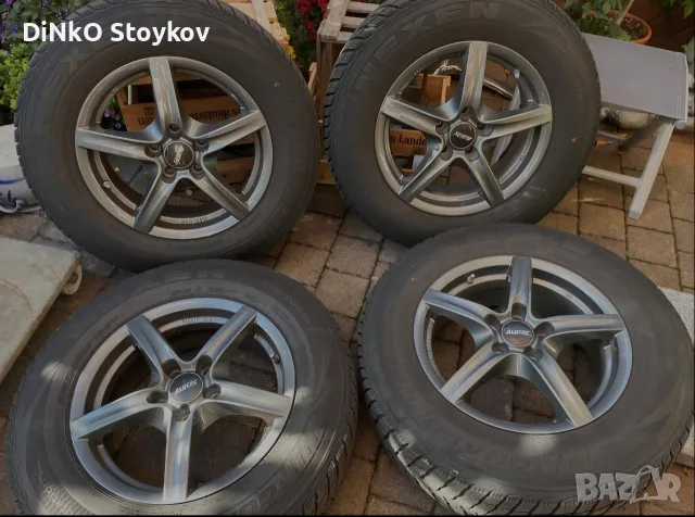 16" ALUTEC Grip + NEXEN 215/70 R16 + TPMS Mitsubishi – 5x114.3 - джанти с гуми