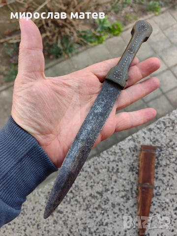 Автентична стара кама / нож, снимка 9 - Антикварни и старинни предмети - 53773801