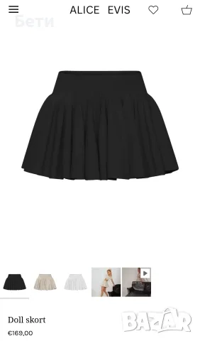 Пола-панталон на Alice Evis- Doll Skort , снимка 5 - Поли - 55997577