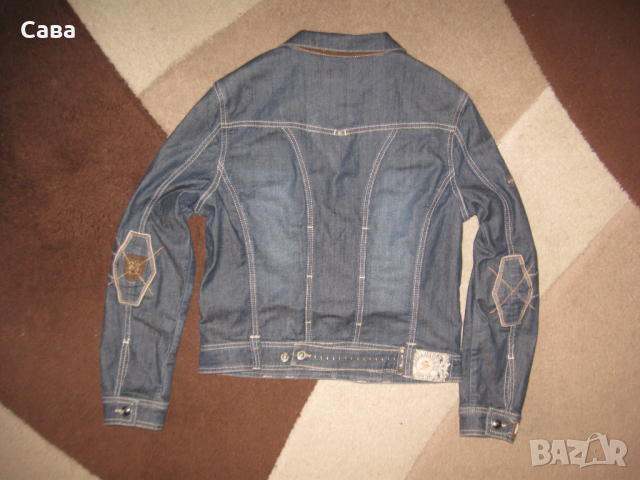 Дънково яке SCARVA  дамско,Л, снимка 3 - Якета - 44828549