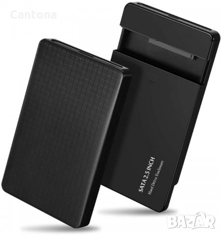 Кутия за 2.5 "SATA SSD, HDD, USB 3.0 към SATA адаптер, UASP ускорение, снимка 3 - Други - 34792794