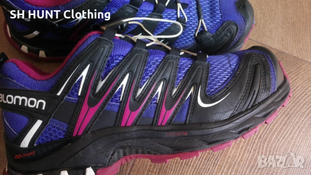 SALOMON XA PRO 3D Размер EUR 36 2/3 / UK 4 дамски детски маратонки 191-14-S, снимка 4 - Маратонки - 52652241