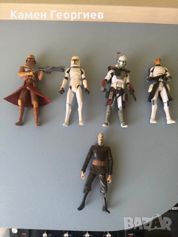 Продавам Star Wars the clone wars фигурки