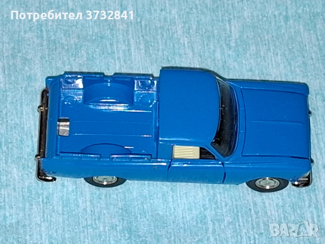 Москвич пикап А19 метален модел 1/45 СССР Русия от 1981 година, снимка 8 - Колекции - 52485314