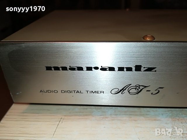 поръчан-marantz aj-5 made in japan-audio taimer-внос swiss 1012221956, снимка 7 - Ресийвъри, усилватели, смесителни пултове - 38968210