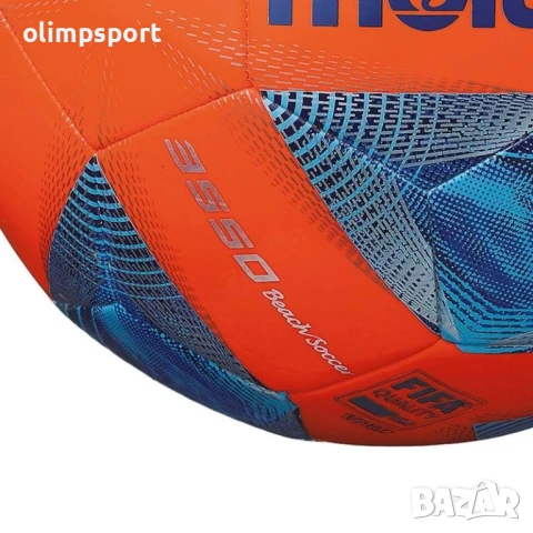 Топка за плажен футбол Molten F5A3550 : – конструкция-хибрид, висока устойчивост на вода и абразиви , снимка 2 - Футбол - 50557515