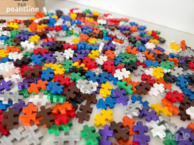 НОВ конструктор Plus Plus 600 части Лего Lego, снимка 2 - Конструктори - 53389187