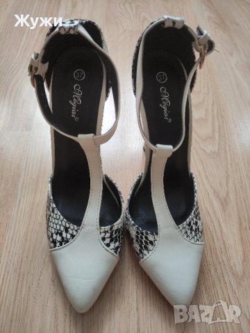 Официални дамски обувки, размер 37, снимка 1 - Дамски обувки на ток - 41486566