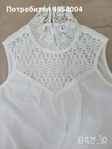 Дамска блуза без ръкави Vero Moda, размер 34, снимка 3 - Ризи - 56209064