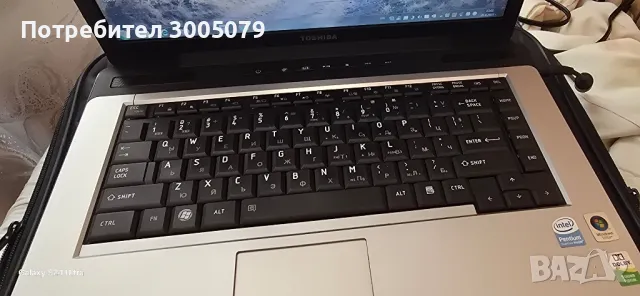  Лаптоп TOSHIBA, снимка 2 - Лаптопи за работа - 49930565