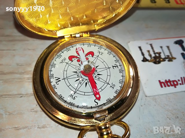 златен компас от франция 1512221427, снимка 9 - Антикварни и старинни предмети - 39018961